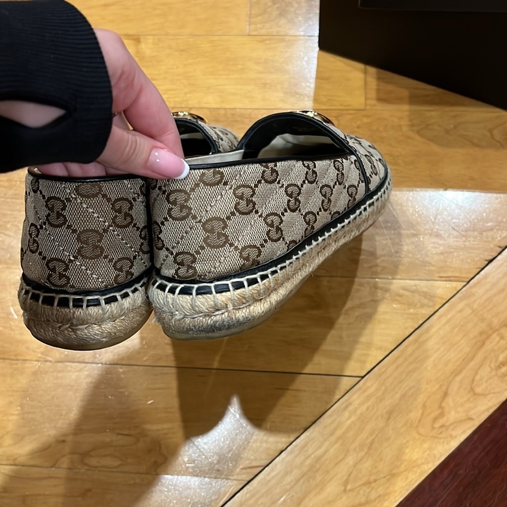 Gucci women’s espadrille GG matelasse canvas - Picture 8 of 8